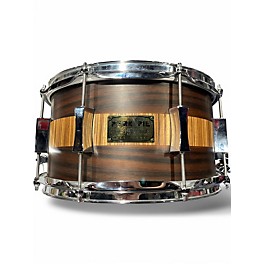 Used Pork Pie 13in Exotic Rosewood  Zebrawood Drum