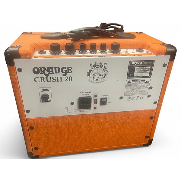 Used Orange Amplifiers Crush 20 20W 1x8 Guitar Combo Amp