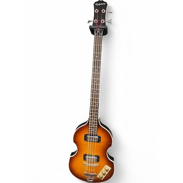 Used Epiphone Viola 2 Color Sunburst Electric Bass Guitar