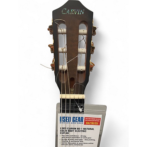 Used Carvin NS-1 Natural Solid Body Electric Guitar