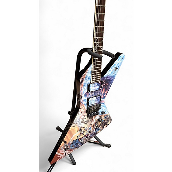 Used 2008 Epiphone marcus henderson Custom Graphic Solid Body Electric Guitar