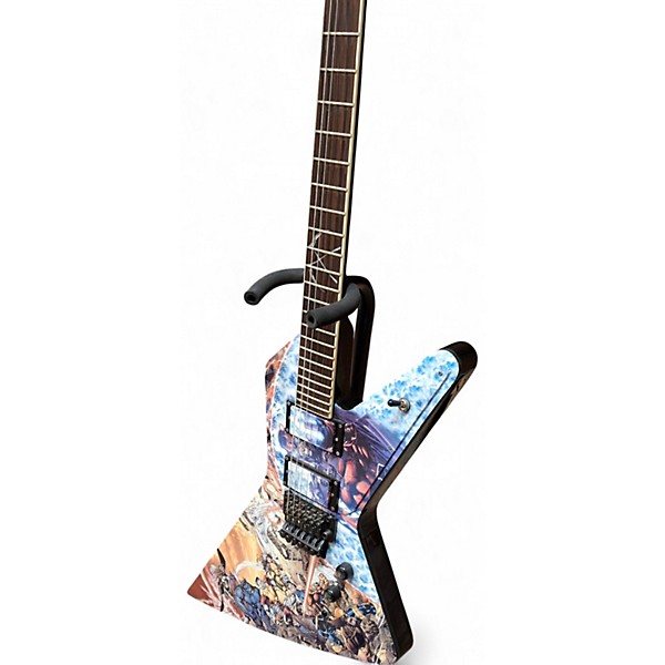 Used 2008 Epiphone marcus henderson Custom Graphic Solid Body Electric Guitar