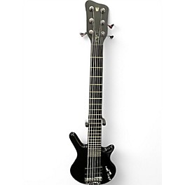 Used 2018 Warwick Pro Series Thumb 6 Nirvana Black Electric Bass Guitar