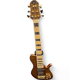 Used 2024 Utera Guitars Elegance 6 String Natural Electric Bass Guitar
