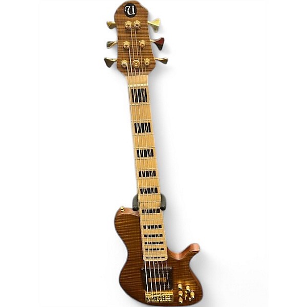 Used 2024 Utera Guitars Elegance 6 String Natural Electric Bass Guitar