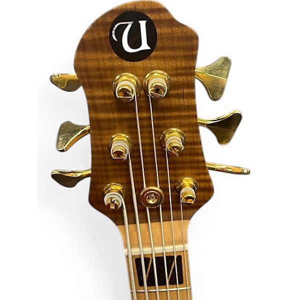 Used 2024 Utera Guitars Elegance 6 String Natural Electric Bass Guitar
