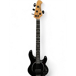 Used Ernie Ball Music Man MUSIC MAN DARK RAY Black Electric Bass Guitar