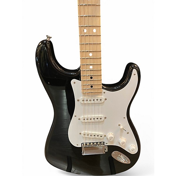 Used 2008 Fender Custom Shop Artist Series Eric Clapton Stratocaster Black Solid Body Electric Guitar