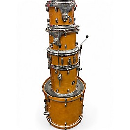 Used Gretsch Drums 5 Piece Catalina Maple Vintage Natural Drum Kit
