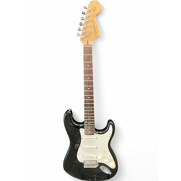 Used Squier Affinity Stratocaster Black Solid Body Electric Guitar,Specials : American Fashion Style Bags On Sale