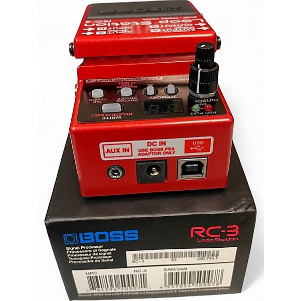 【70％OFF】 Used BOSS Used BOSS RC3 Loop Station Pedal | Guitar Center ギター