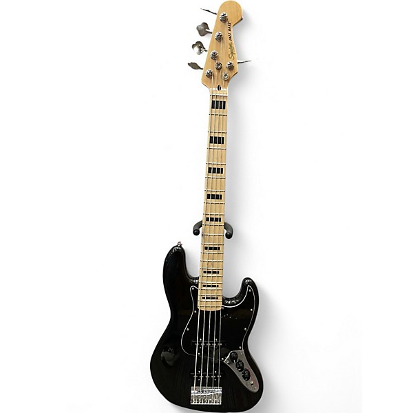 Used Squier CLASSIC VIBE JAZZ BASS  BLACK Electric Bass Guitar