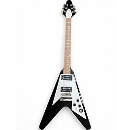 Used Epiphone Kirk Hammett 1979 Flying V Ebony Solid Body Electric Guitar