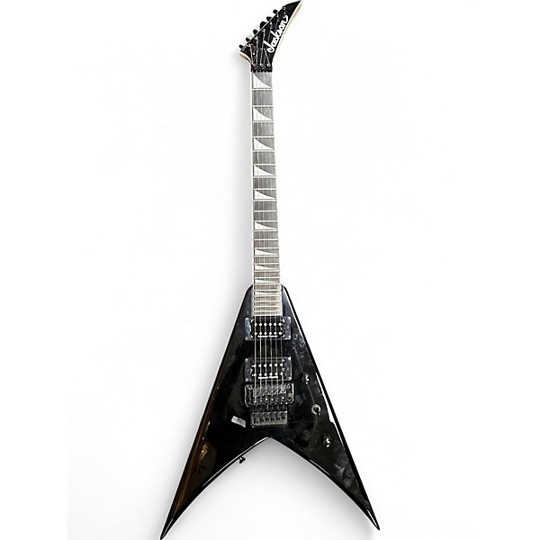 Used Jackson Pro King V Black Solid Body Electric Guitar