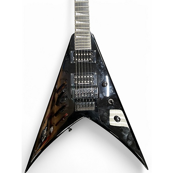 Used Jackson Pro King V Black Solid Body Electric Guitar