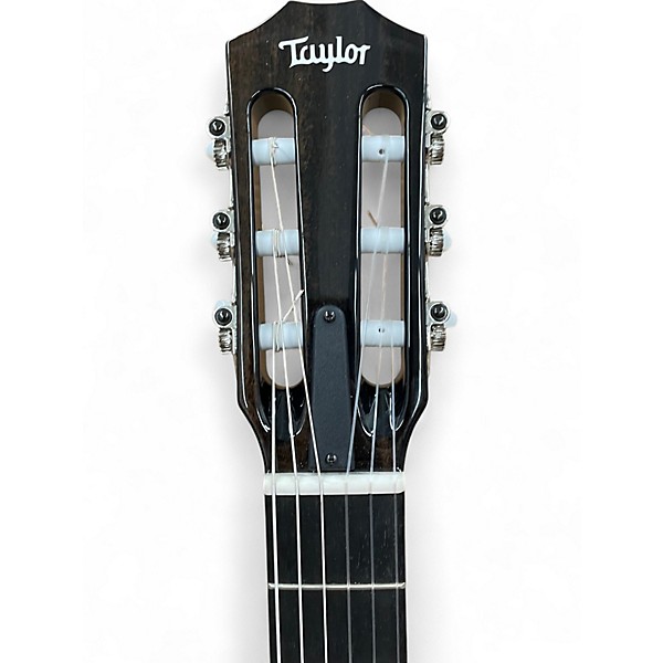 Used Taylor 212ce-N Black Limited Edition Classical Acoustic Electric Guitar