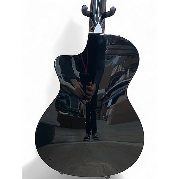 Used Taylor 212ce-N Black Limited Edition Classical Acoustic Electric Guitar