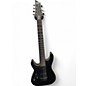 Used Schecter Guitar Research Demon 7 String LH Black Solid Body Electric Guitar thumbnail