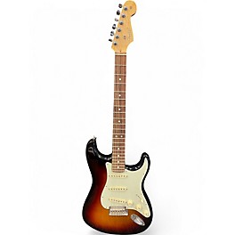 Used 2018 Fender American Professional Stratocaster with Rosewood Neck 3 Tone Sunburst Solid Body Electric Guitar