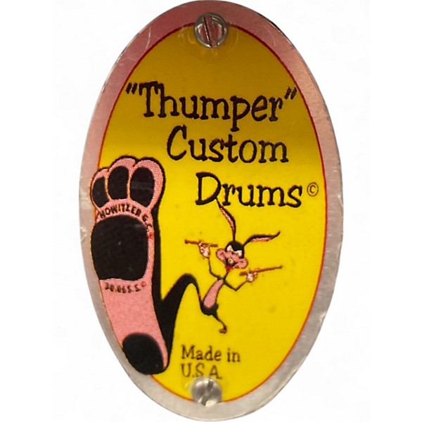 Used Thumper Custom Drums 14in Piccolo Brown Drum