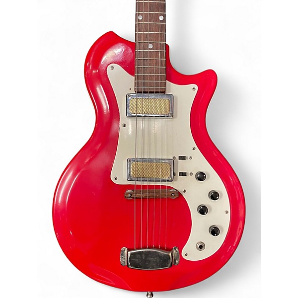 Used Airline res o glass red Solid Body Electric Guitar