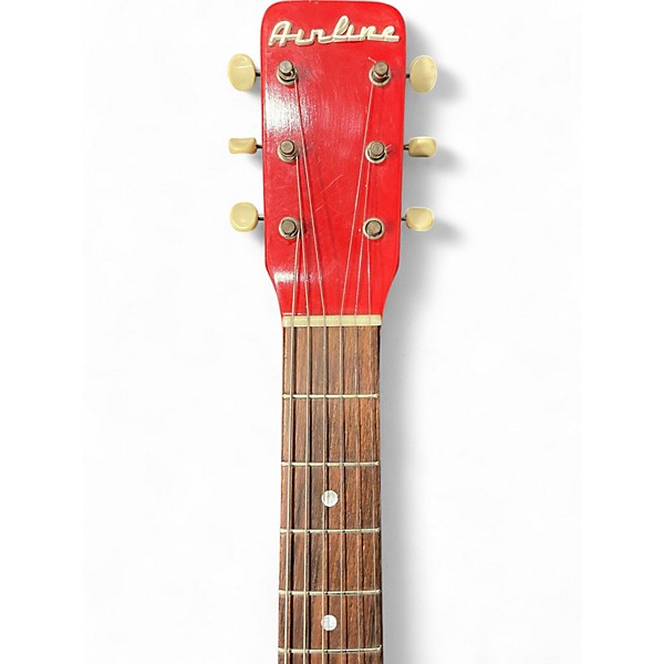Used Airline res o glass red Solid Body Electric Guitar