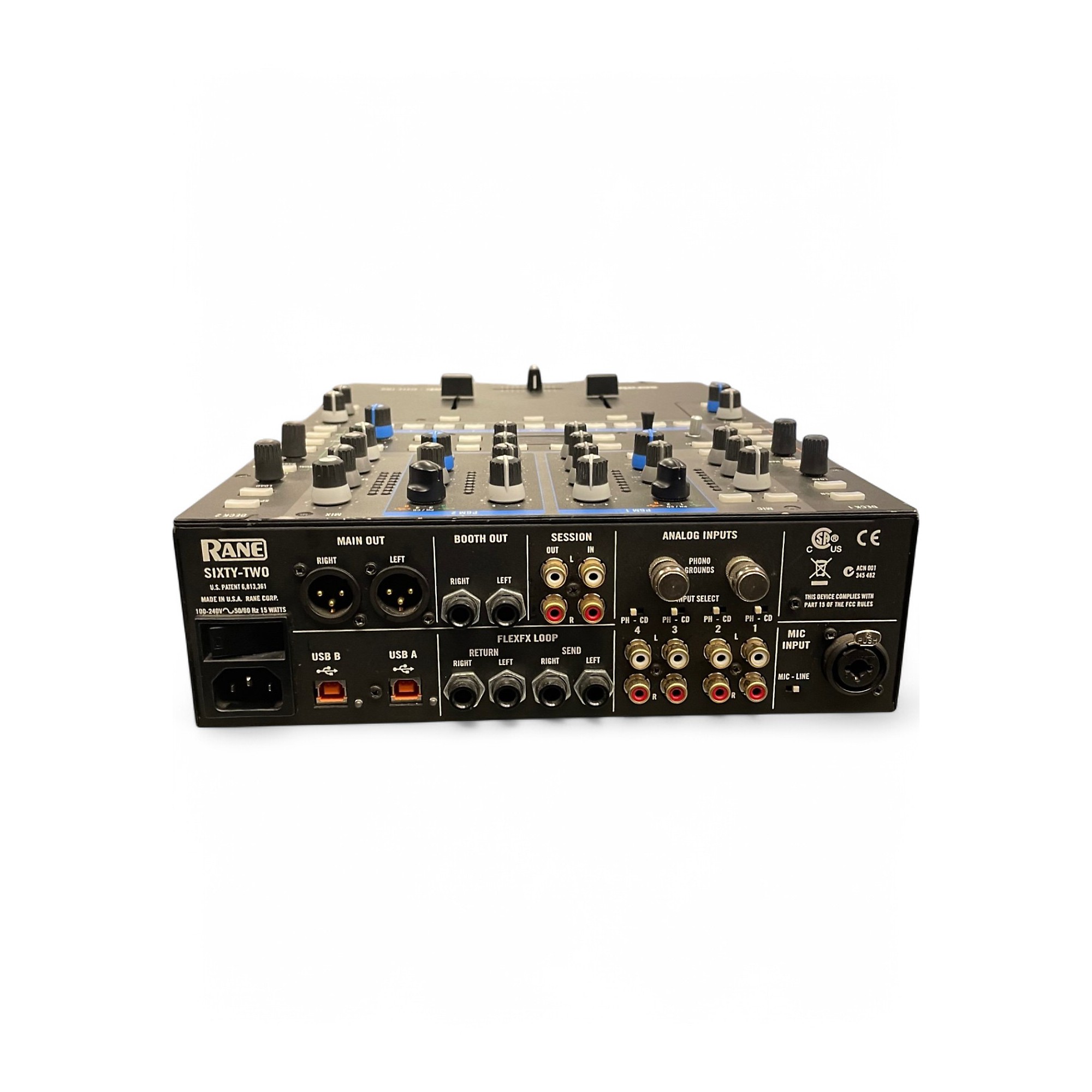 Used RANE Used RANE Sixty-Two DJ Mixer | Guitar Center