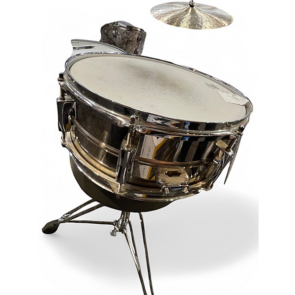 Used Pearl 5X14 Sensitone Snare Chrome Drum