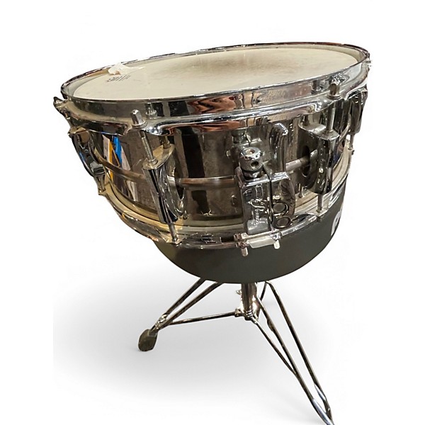 Used Pearl 5X14 Sensitone Snare Chrome Drum