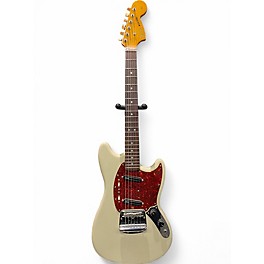 Used Fender Classic Series '65 Mustang Olympic White Solid Body Electric Guitar