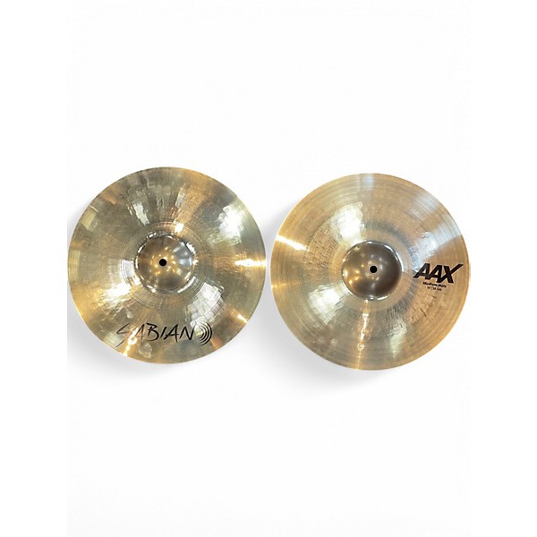 Used SABIAN 14in AAX MEDIUM HATS Cymbal