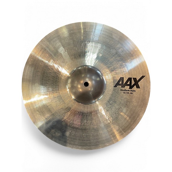 Used SABIAN 14in AAX MEDIUM HATS Cymbal