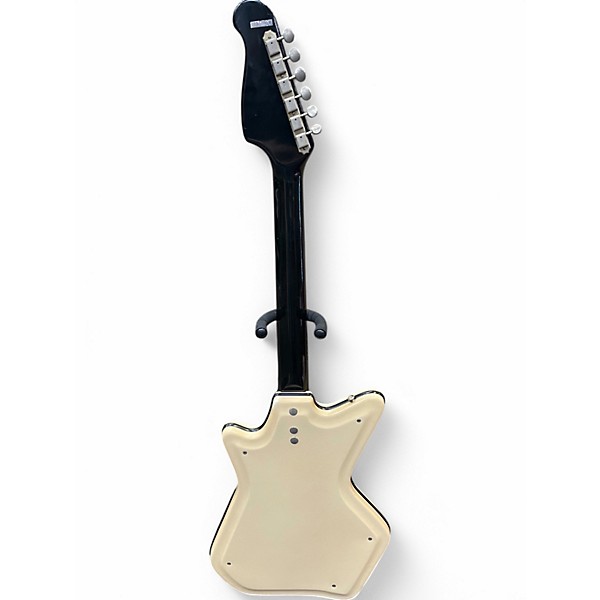 Vintage 1960s Airline Professional ResO-Glass 3P White Solid Body Electric Guitar