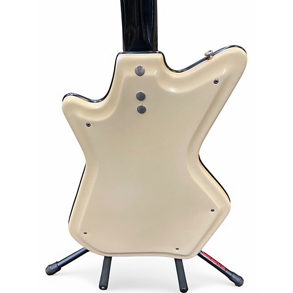 Vintage 1960s Airline Professional ResO-Glass 3P White Solid Body Electric Guitar
