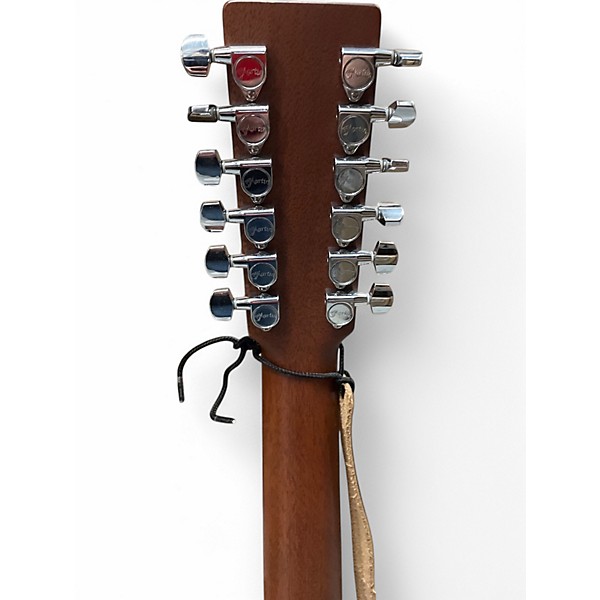 Used Martin DM12 mAHOGANY NATURAL 12 String Acoustic Guitar