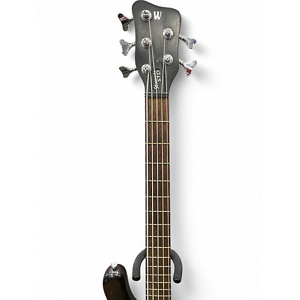 Vintage 2000 Warwick Streamer Standard 5 Satin Black Electric Bass Guitar