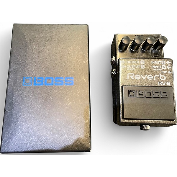 Used BOSS RV6 Digital Reverb Effect Pedal