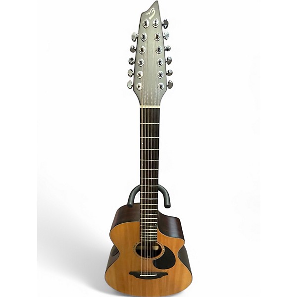 Used Breedlove Atlas Solo C350/SRE-12 Natural 12 String Acoustic Electric Guitar