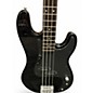 Used Silvertone SSLB 11-BK Black Electric Bass Guitar
