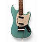 Used 2000s Fender 1966 Reissue Mustang Sonic Blue Solid Body Electric Guitar