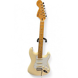 Used Fender Jimi Hendrix Stratocaster Olympic White Solid Body Electric Guitar