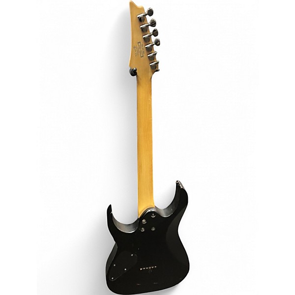 Used Ibanez RG321 RG Series Flat Black Solid Body Electric Guitar