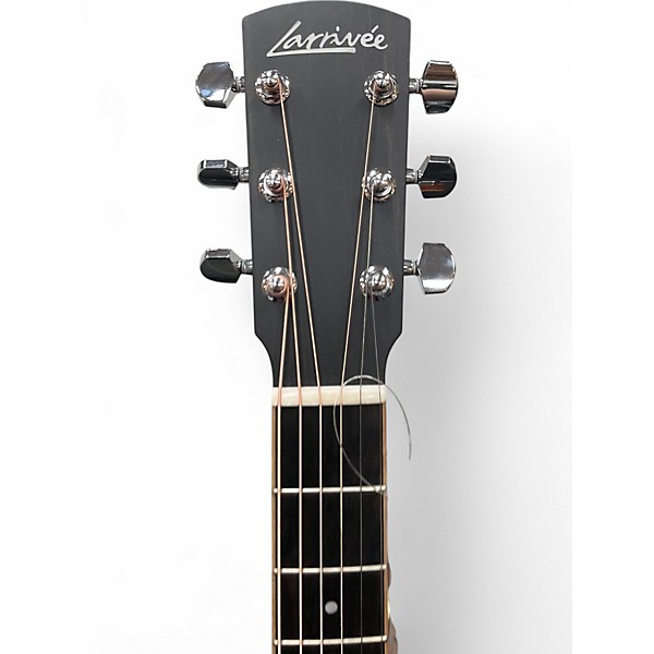 Used Larrivee OM-03 Natural Acoustic Electric Guitar