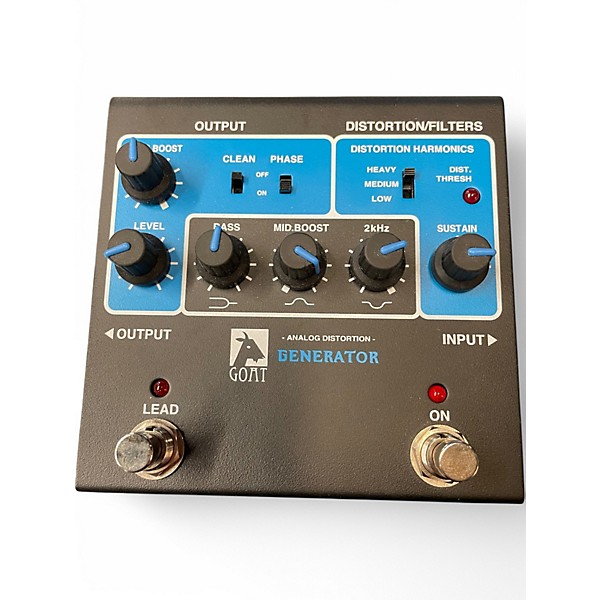 Used Goat Used Goat Analog Distortion Generator Effect Pedal 