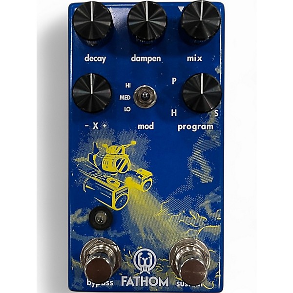 Used Walrus Audio Fathom Reverb Effect Pedal