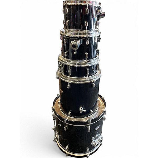 Used Pearl 5 Piece Decade Maple Black Drum Kit,Specials : American Fashion Style Bags On Sale