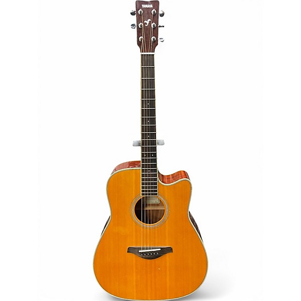 Used Yamaha FGC-TA Natural Acoustic Electric Guitar,Specials : American Fashion Style Bags On Sale