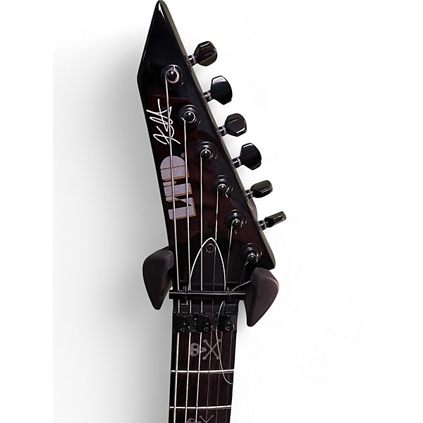 Used ESP LTD KH602 Kirk Hammett Signature Black Solid Body Electric Guitar