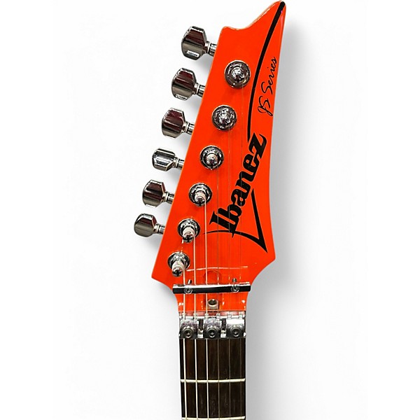 Used Ibanez JS2410 Joe Satriani Signature muscle car orange Solid Body Electric Guitar