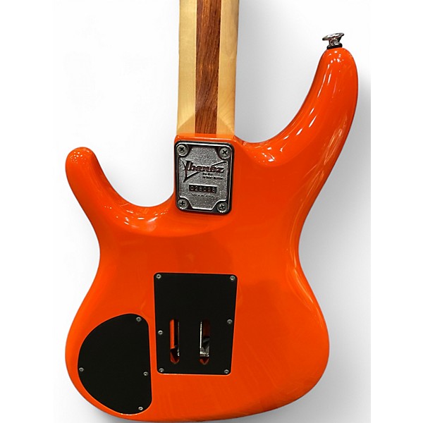 Used Ibanez JS2410 Joe Satriani Signature muscle car orange Solid Body Electric Guitar